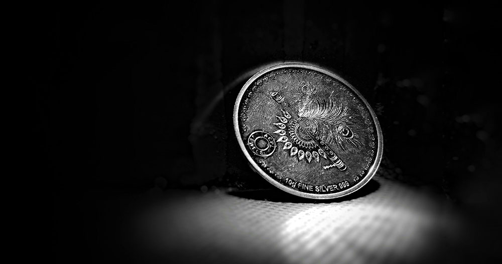 Silber Münze